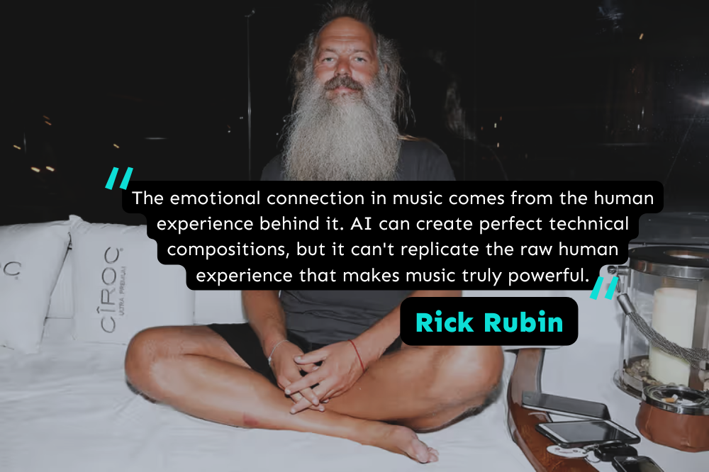 will ai take over music industry? rick rubin